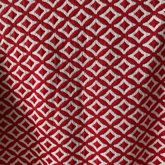 Zara Red Jacquard Dress - Picture 5 of 5